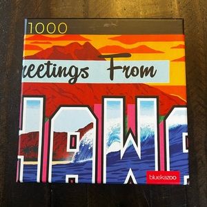 Blue Kazoo 1000 Piece “Greetings From Hawaii” Puzzle